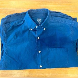 J. Crew Long Sleeve Button Up Shirt (Slim)